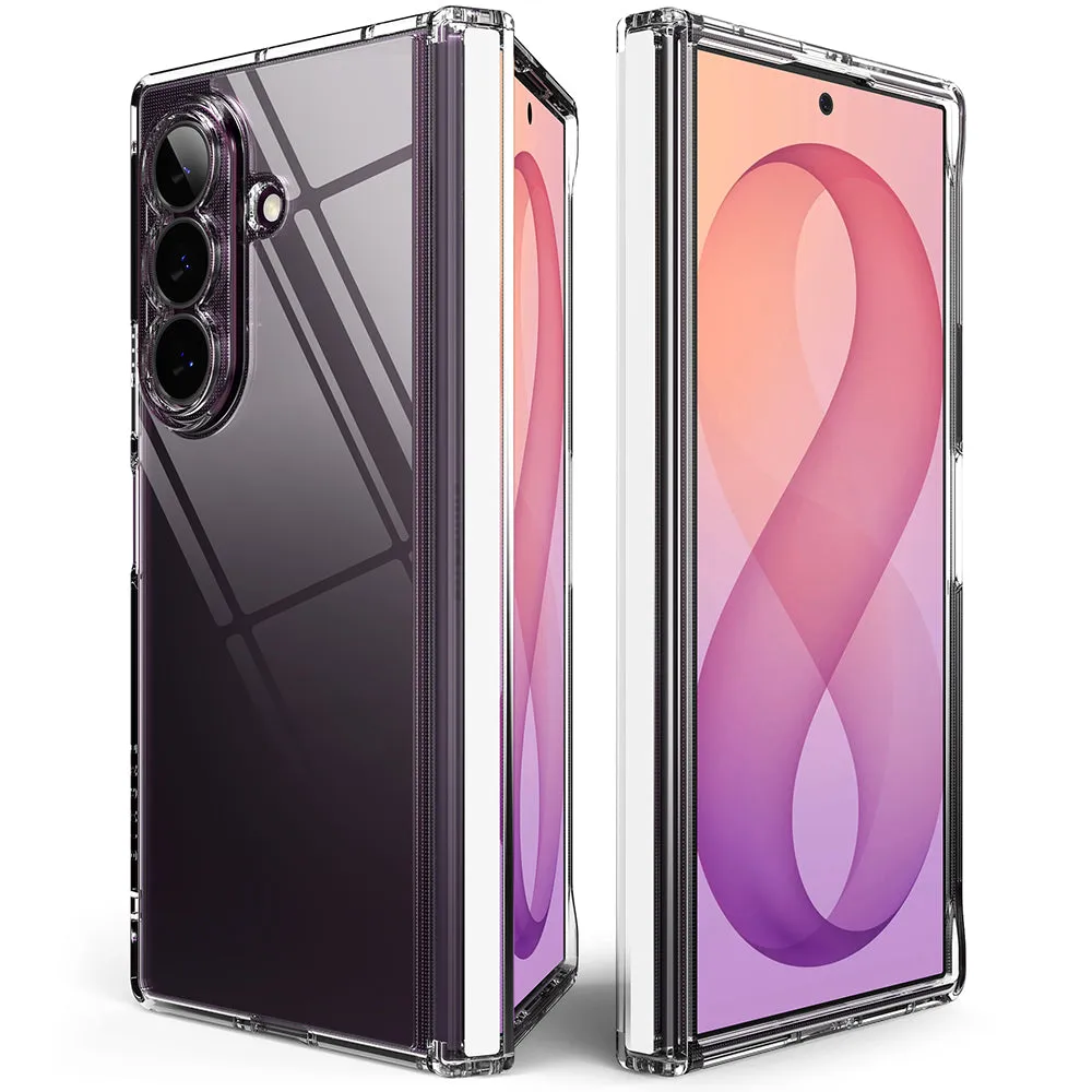 Custodia per Samsung Galaxy Z Fold8 Ultra F976, Ringke, Fusion Flap, Trasparente - immagine 1