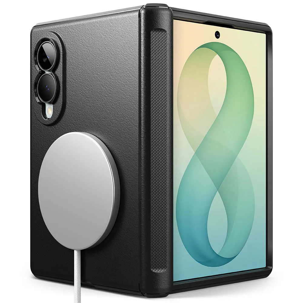 Custodia MagSafe per Samsung Galaxy Z Fold8 F971, Ringke, Onyx Flap, Nera - immagine 1