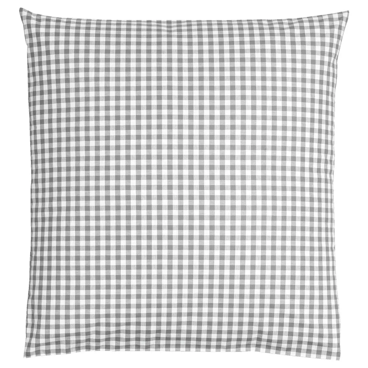 ERWIN M. Federa cuscino letto Tux chiusura a busta; 40x40 cm (LxL); grigio - immagine 1