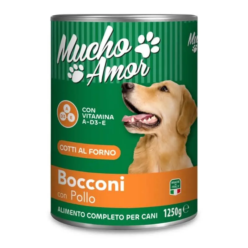 MuchoAmor Cane Bocconi 1,25kg Pollo - immagine 1