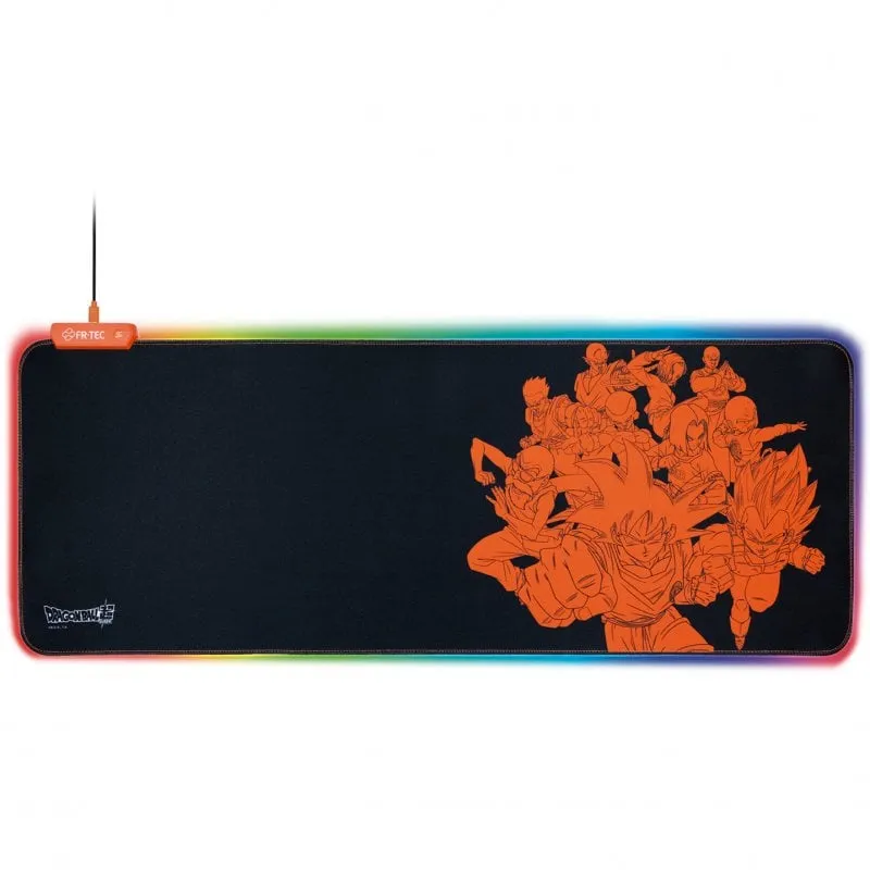 FR-TEC Dragon Ball Super MousePad GOKU Tappetino per mouse da gioco XXL RGB - immagine 1