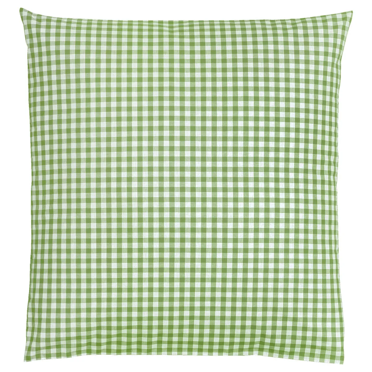 ERWIN M. Federa cuscino letto Tux chiusura a busta; 80x80 cm (LxL); verde - immagine 1