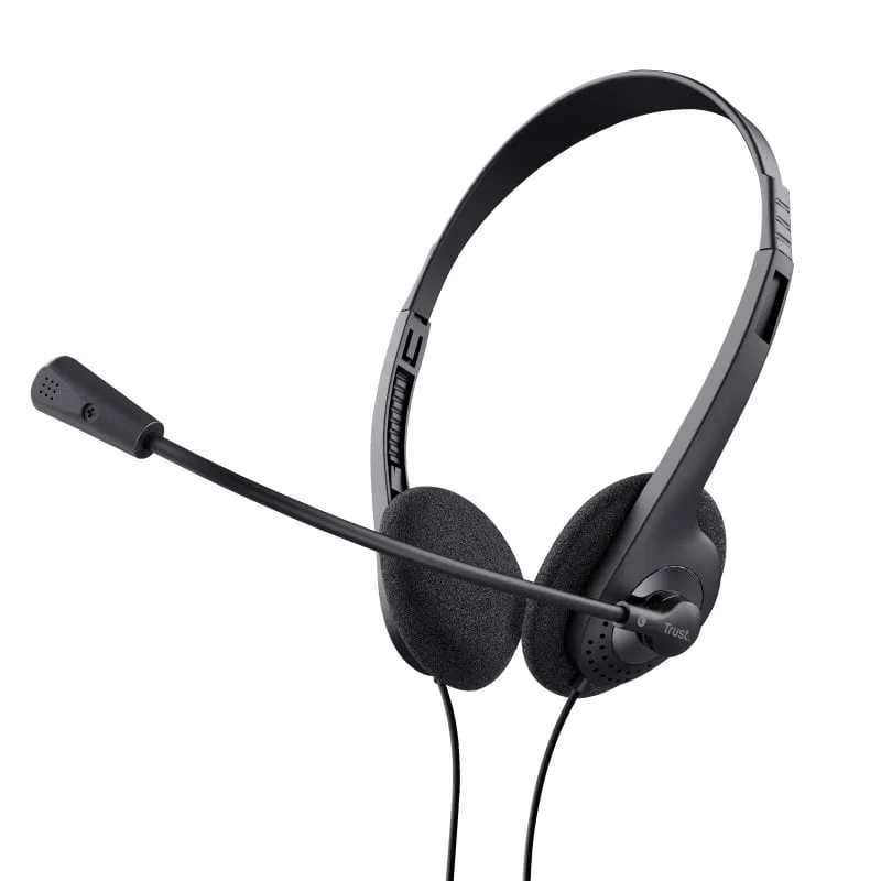 Cuffie Trust Chat con microfono nere - immagine 1