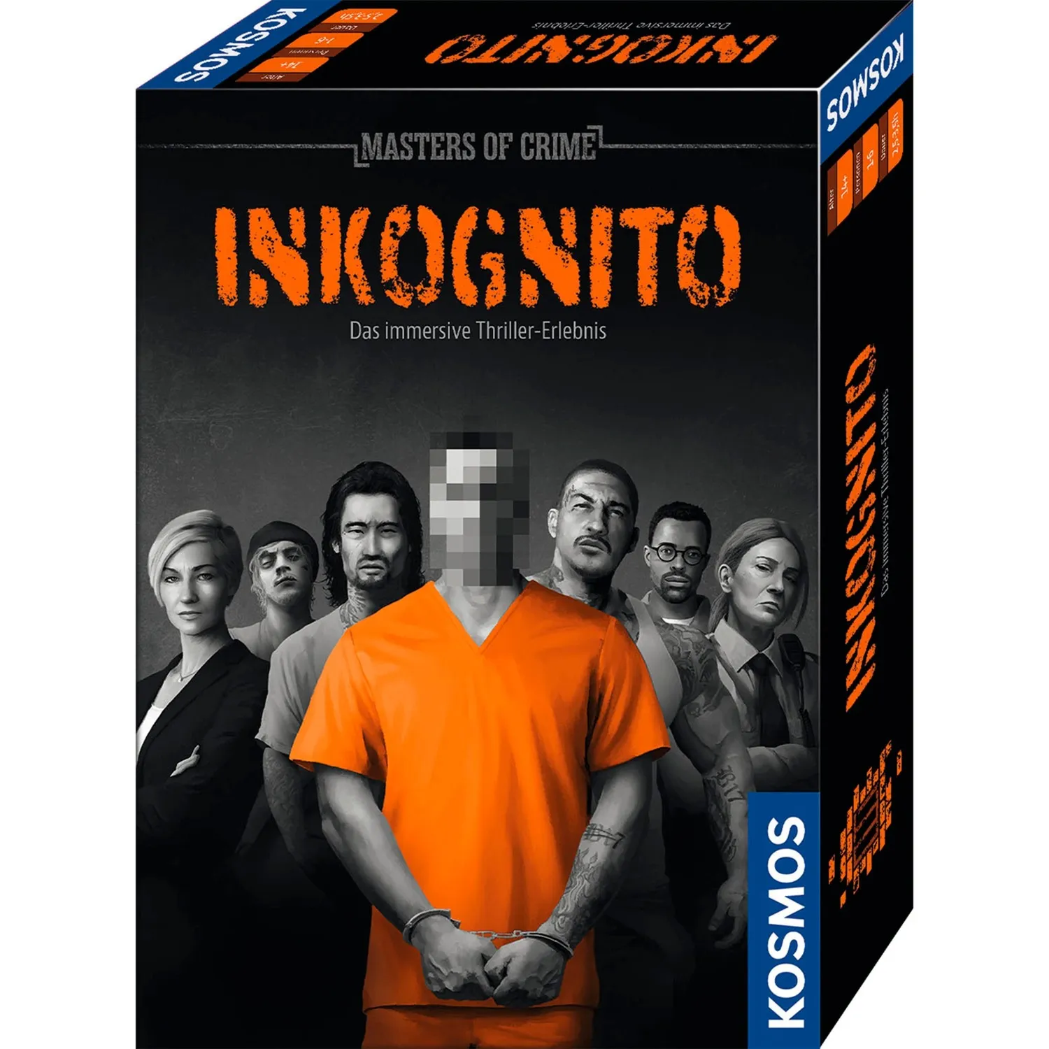 Masters of Crime - Inkognito 150 min Gioco da tavolo Detective - immagine 1