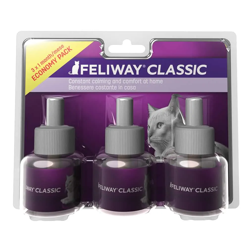 Feliway classic 3 ricariche da 48 ml - immagine 1
