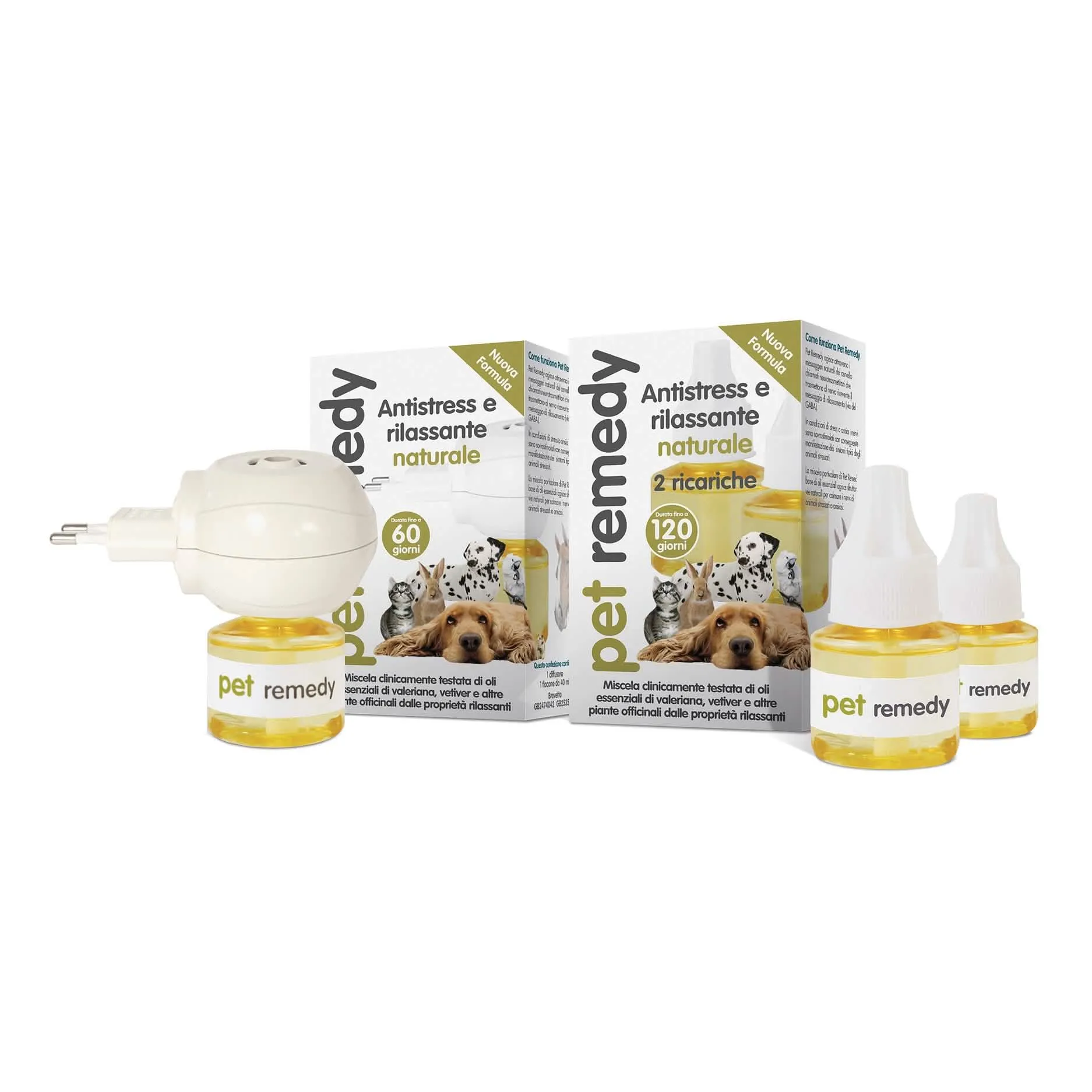 Pet Remedy Diffusore Antistress e Rilassante Naturale - Flacone da 40 ml - immagine 1