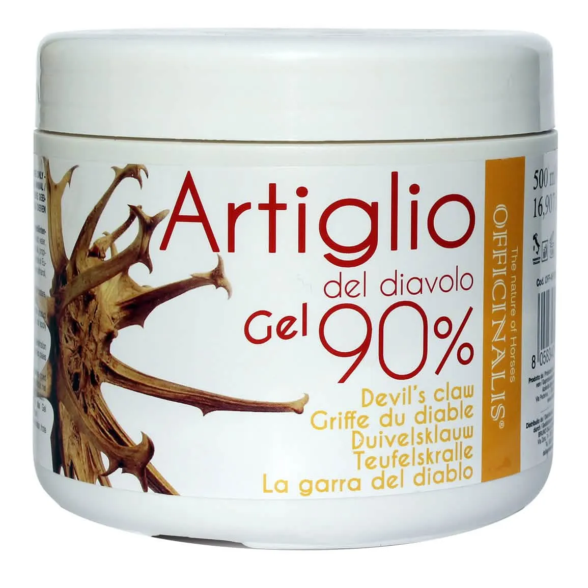 Artiglio diavolo gel 90% 500 ml - immagine 1