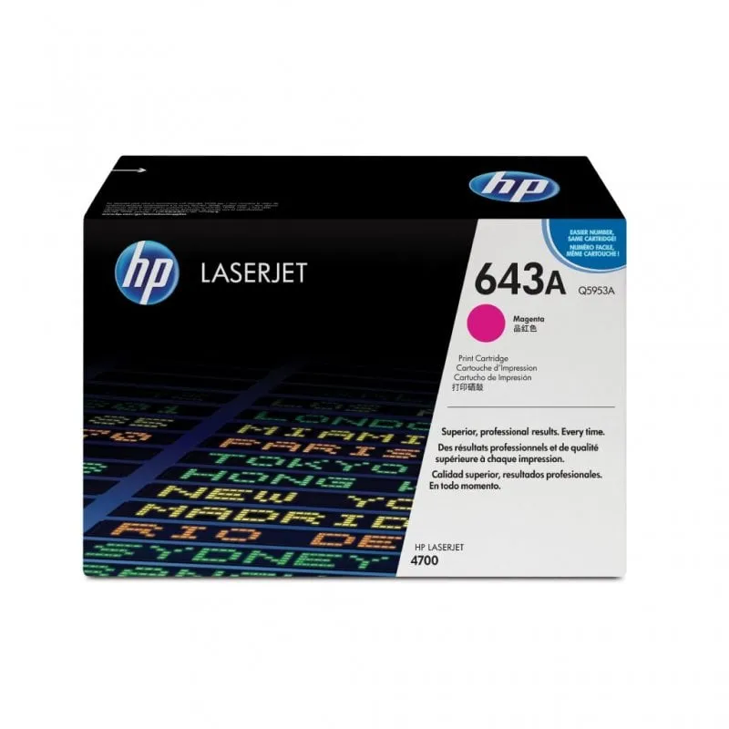 HP Cartuccia Toner originale magenta LaserJet 643A - immagine 1