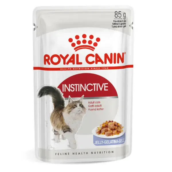Royal Canin Instinctive in Gelatina 85 gr - confezione da 12 pezzi - Cibo umido per gatti - immagine 1