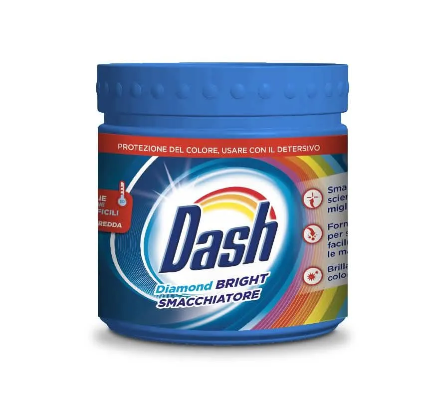 DASH Smacchiatore in Polvere Colorati 500gr – Rimuove le Macchie in Modo Efficace - immagine 1