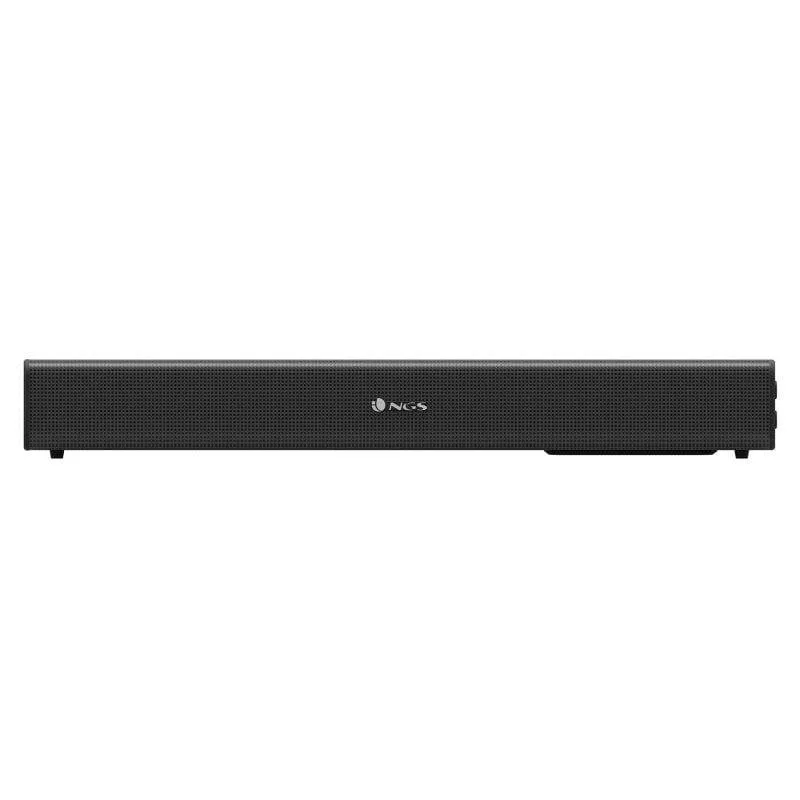Barra di Suono NGS SB40 2.0 40W Bluetooth 5.0 USB Ottica Nera - immagine 1