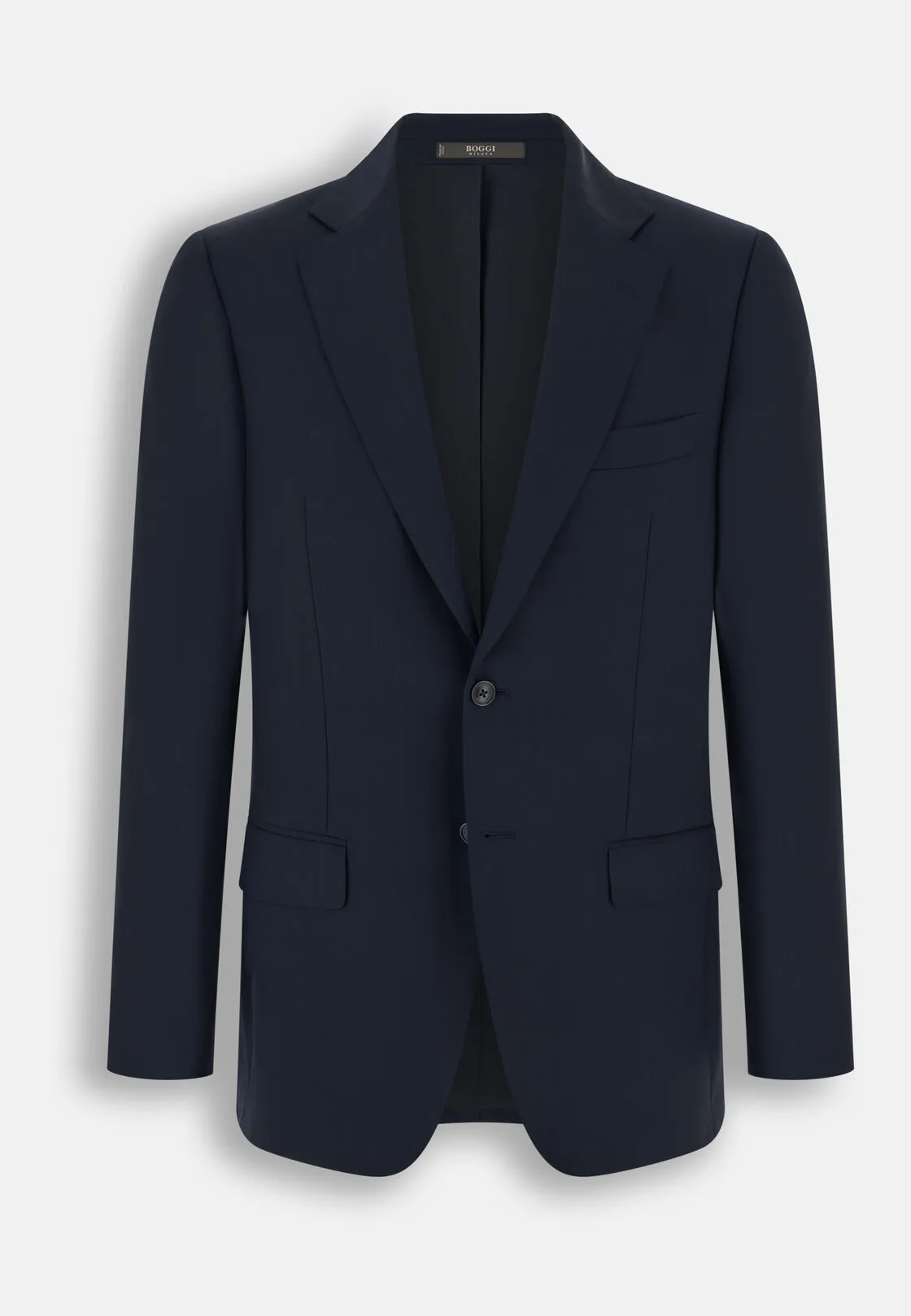 Boggi, Abito Resca In Lana, Uomo, Navy, Taglia: 52 - immagine 6