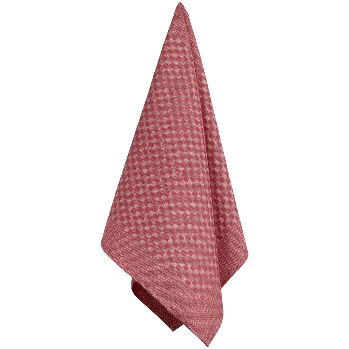 10x ERWIN M. Strofinaccio London; 46x90 cm (LxL); rosso; rettangolare; 10 pz. / Pacco - immagine 1