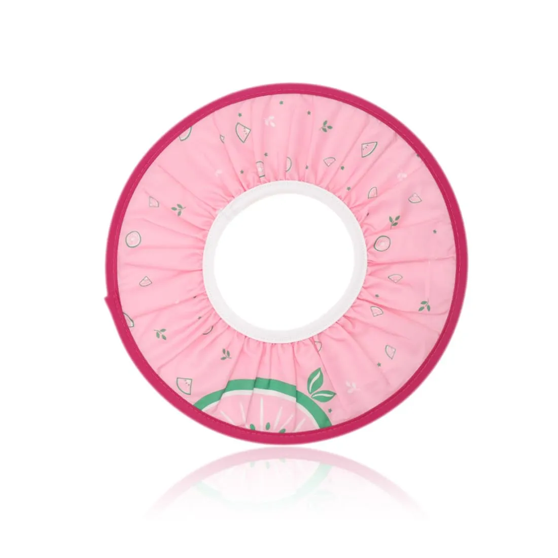 FIMWOLZ Cappello da Doccia per Bambini e Neonati Visiera da Bagno Regolabile Protezione Impermeabile Shampoo Cappello Morbido per Bagno (Diametro Interno 10 cm, Diametro Esterno 30 cm)(Rosa) - immagine 1