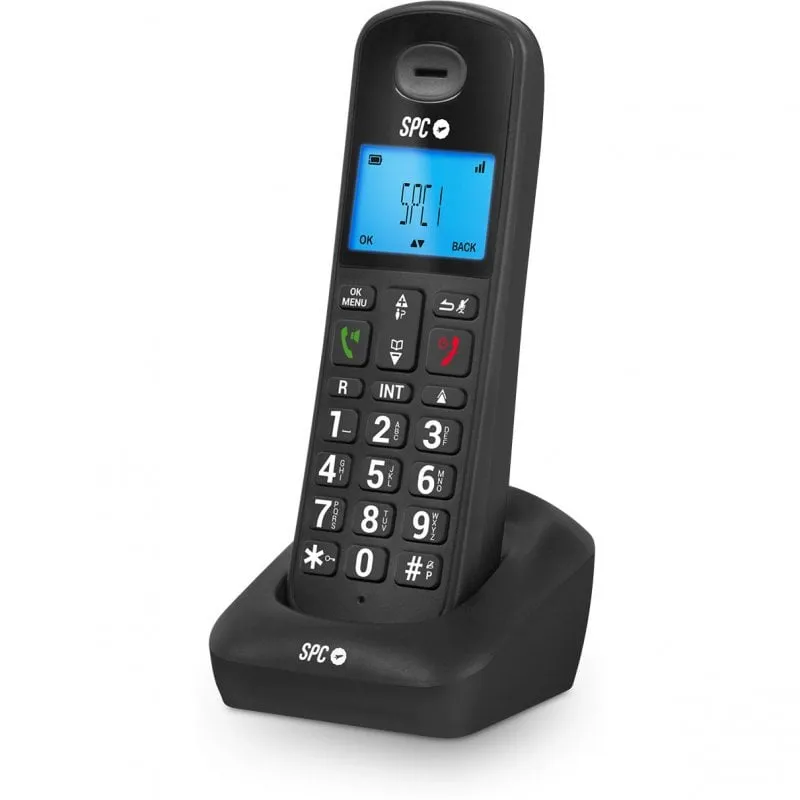 Telefono cordless SPC Gossip 2 DECT Nero - immagine 1