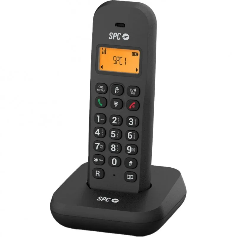 Telefono cordless SPC Keops DECT Nero - immagine 1