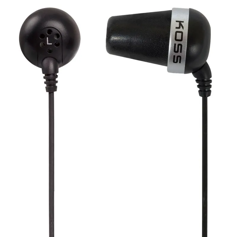 Cuffie cablate Koss Plug Classic nere - immagine 1