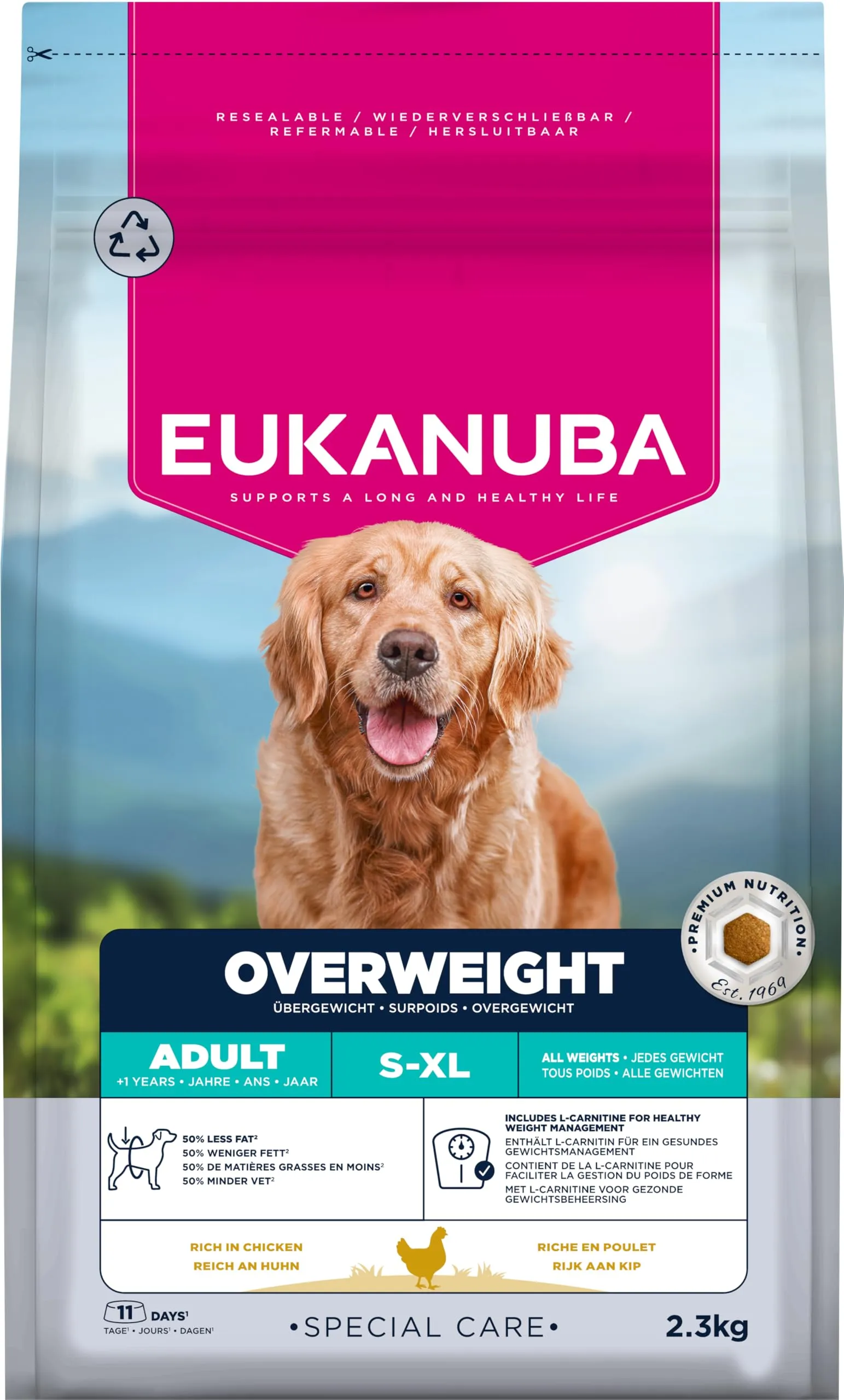EUKANUBA Overweight Crocchette con pollo, 2,3 kg - immagine 9