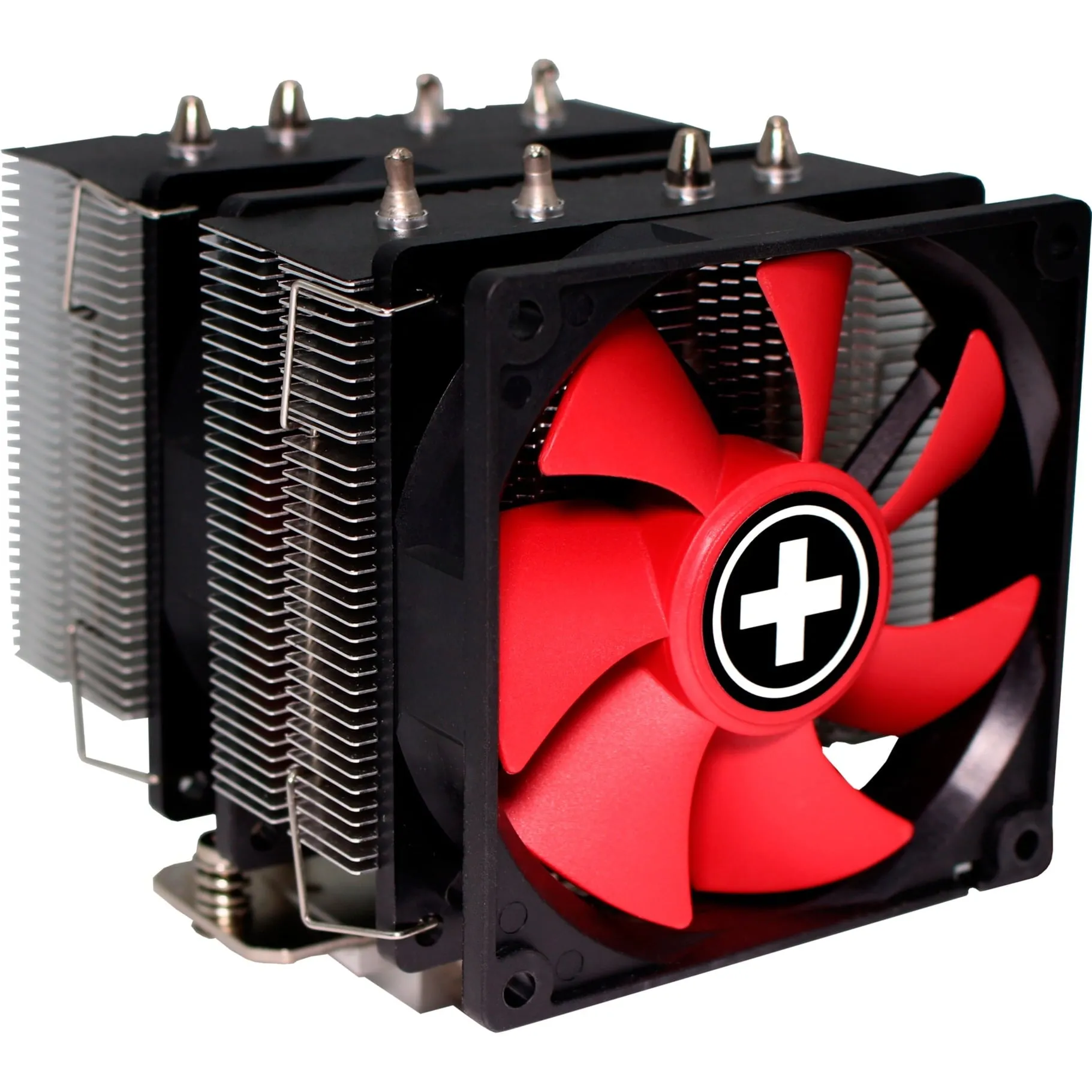XC044 sistema di raffreddamento per computer Processore Refrigeratore 9,2 cm Nero, Rosso, raffreddamento CPU - immagine 1