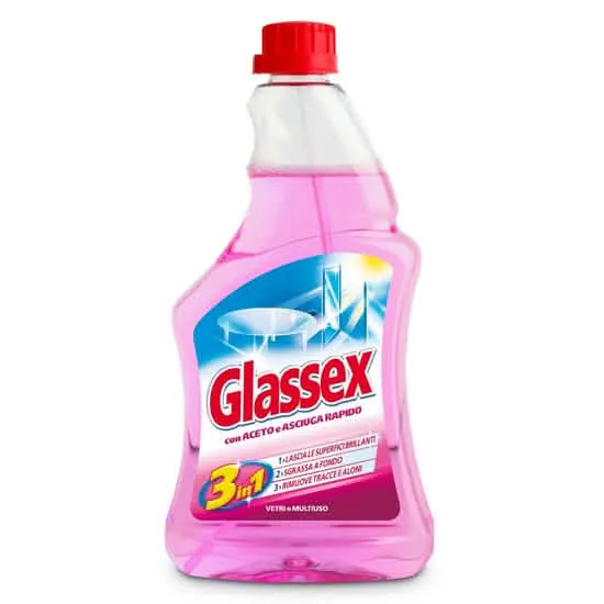 Ricarica Glassex 500ml per la Pulizia con Aceto - immagine 1