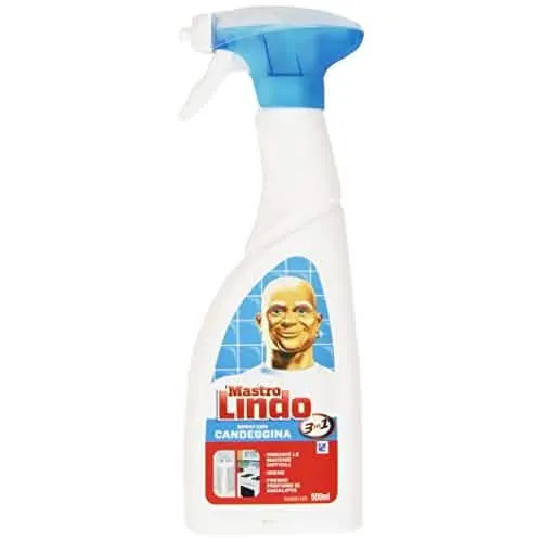 Spray Candeggina MASTROLINDO 500ML – Potere Sbiancante e Disinfettante per la Casa - immagine 1