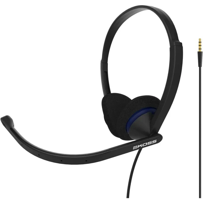 Cuffie Koss CS200i con microfono nere - immagine 1
