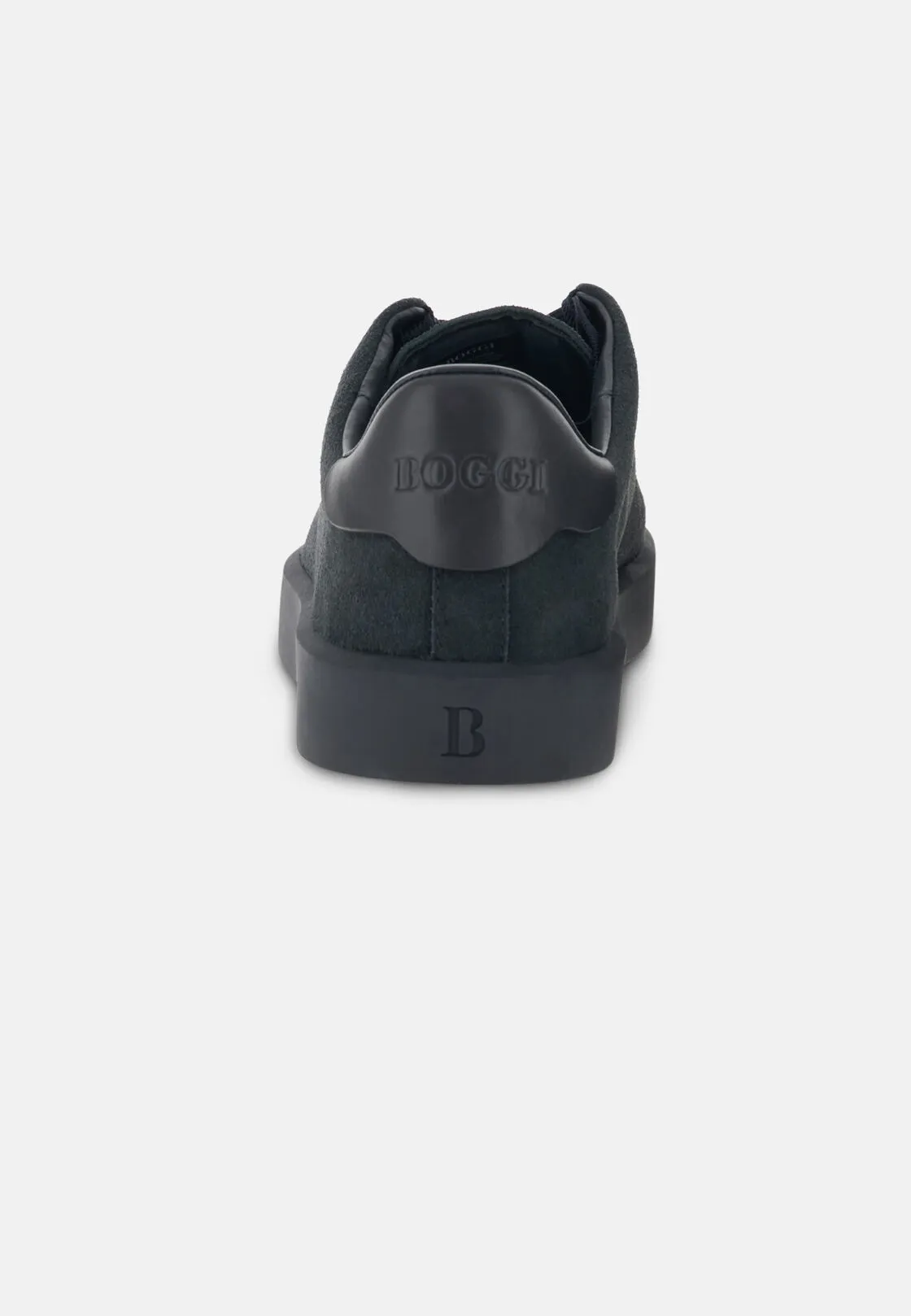 Boggi, Sneakers Essence In Pelle Scamosciata, Uomo, Navy, Taglia: 47-13 - immagine 5