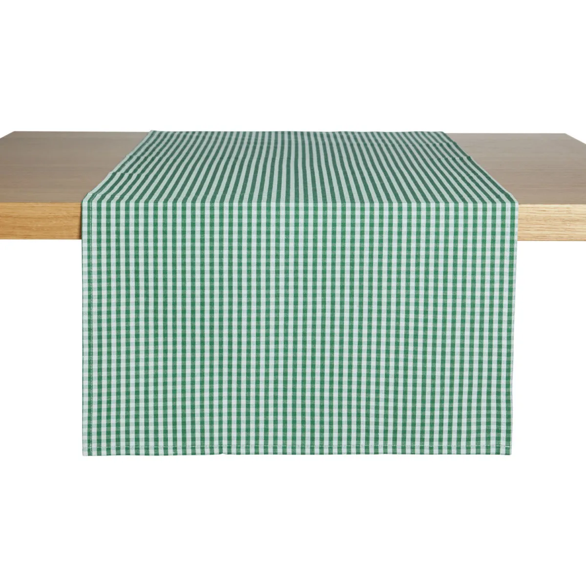2x ERWIN M. Runner tavola La Villa; 40x130 cm (LxL); verde; rettangolare; 2 pz. / Pacco - immagine 1