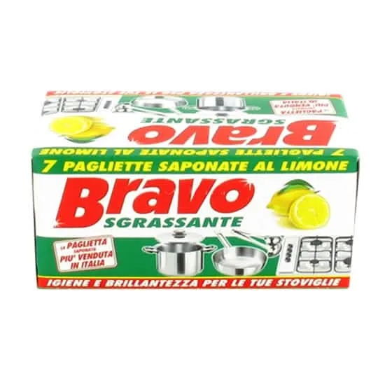 Set di Spugne Bravo Retina Saponata - 7 Pezzi per la Pulizia Domestica - immagine 1