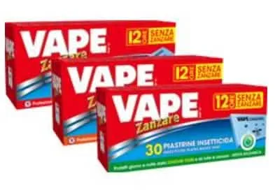 Piastrine VAPE Rine al Geranio e Menta – 30 Pezzi - immagine 1