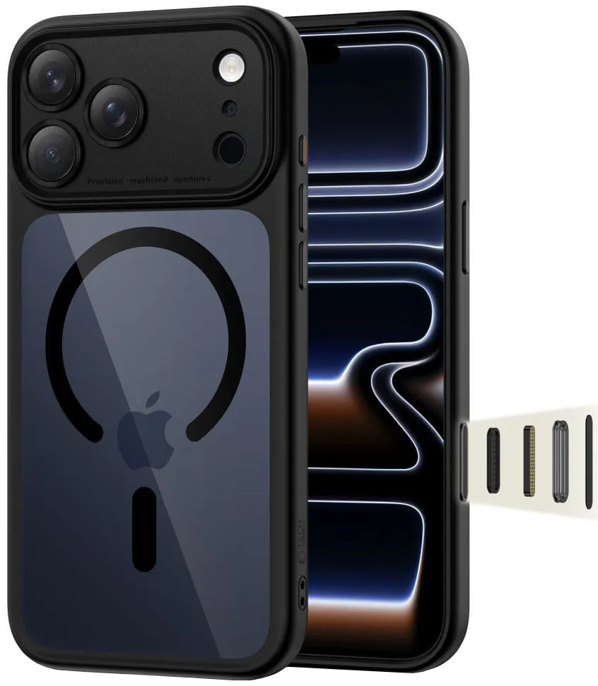 Custodia MagSafe per Apple iPhone 17 Pro, Tech-Protect, MagPeak, Blu Navy - immagine 1