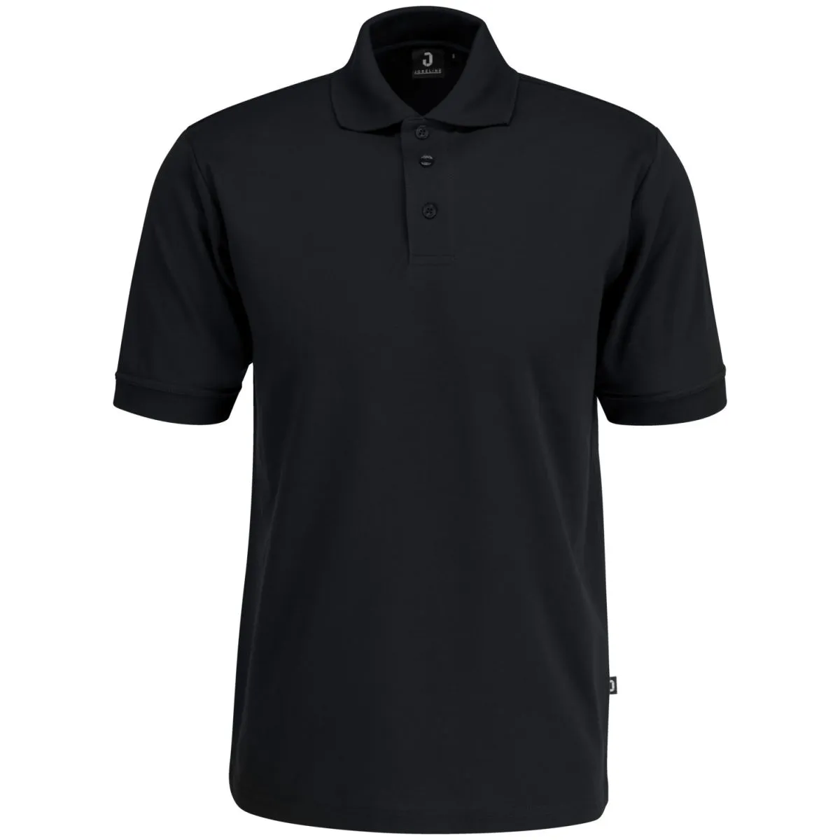 JOBELINE Polo da uomo Fly maniche corte; Taglia L; nero - immagine 1