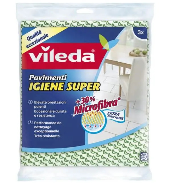 VILEDA Super Set per Pulizia Pavimenti - 3 Pezzi Essenziali - immagine 1