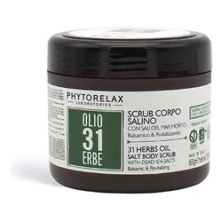 Crema esfoliante corpo Olio 31 Erbe Corpo Salino 500 Gr - immagine 1