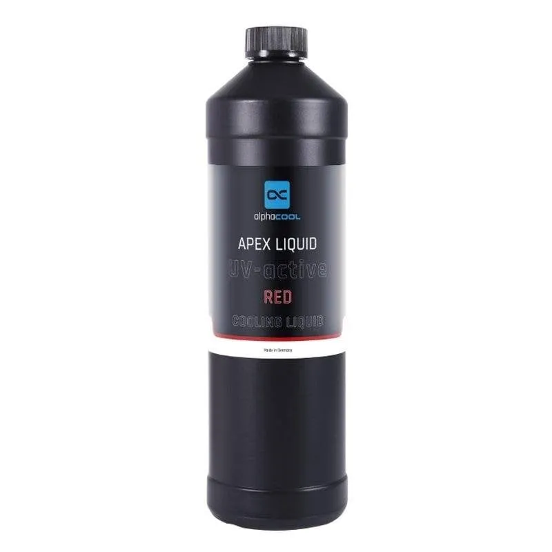 Refrigerante Liquido Alphacool Apex UV-Active 1L Rosso - immagine 1