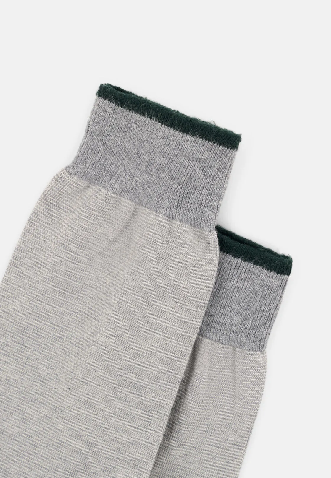 Boggi, Calze Corte Motivo Righe In Misto Cotone, Uomo, Light grey - immagine 3