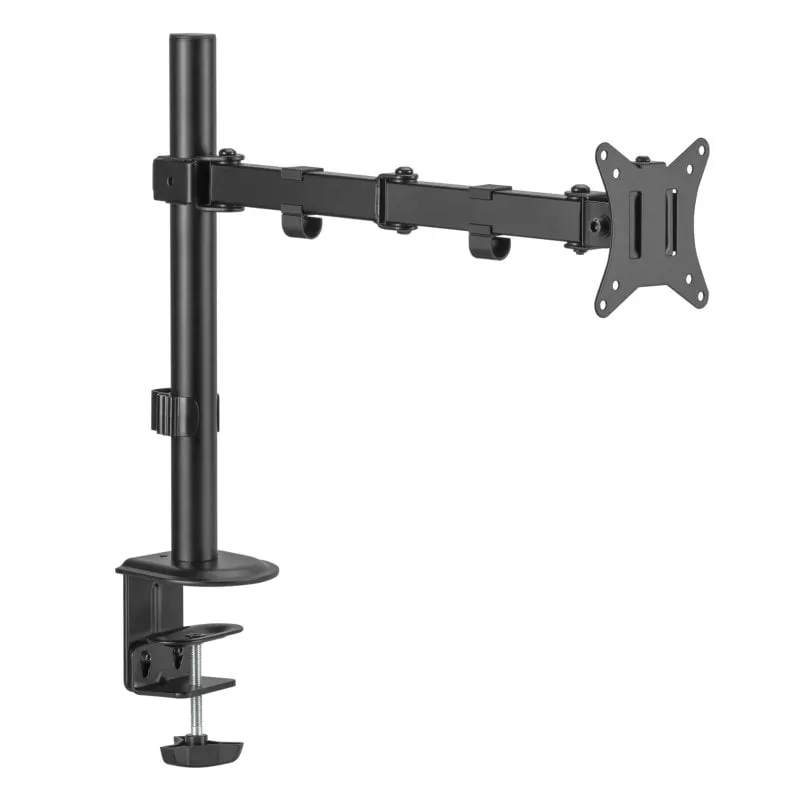 Iggual SPM01 Braccio Inclinabile/Girevole per Monitor da 17" a 32" VESA 100x100 Max 9Kg - immagine 1