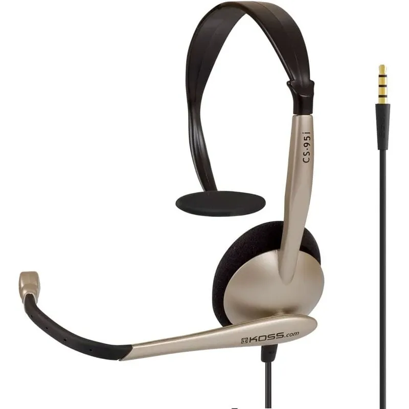 Cuffie Koss CS95i con microfono Beige - immagine 1