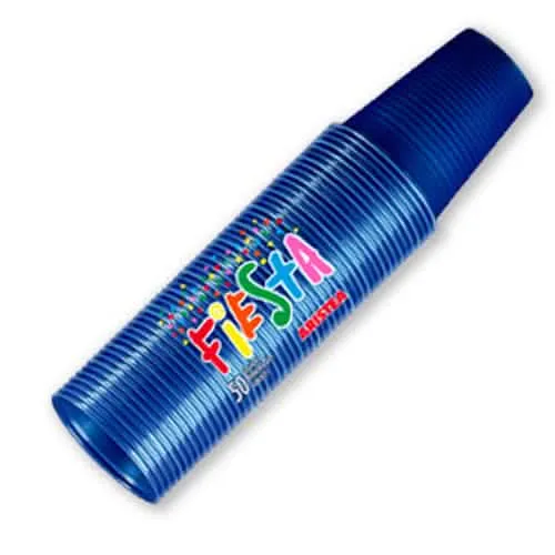 Bicchieri Blu ARISTEA 200CC - Confezione da 50 Pezzi - immagine 1