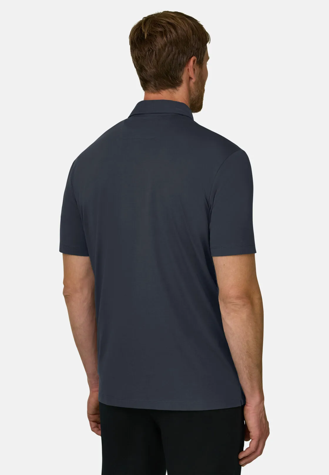 Boggi, Polo In Jersey Di Cotone Supima Elasticizzato, Uomo, , Taglia: L - immagine 4