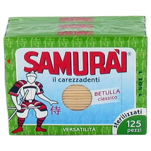 Stuzzicadenti Samurai Tris da 125 Pezzi per la Casa - immagine 1