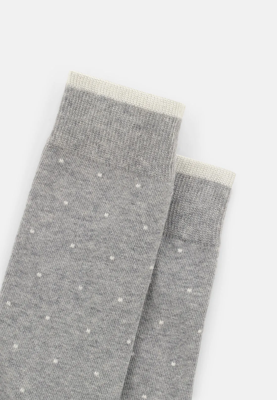 Boggi, Calze Corte Motivo Pois In Misto Cotone, Uomo, Light grey - immagine 3