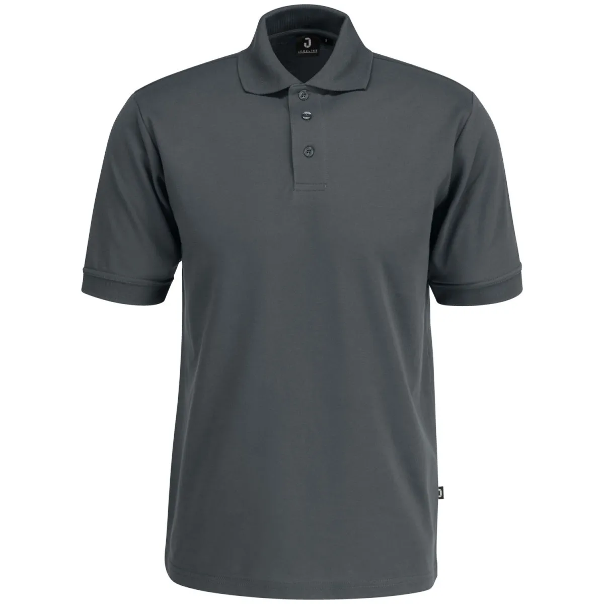 JOBELINE Polo da uomo Fly maniche corte; Taglia M; grafite - immagine 1