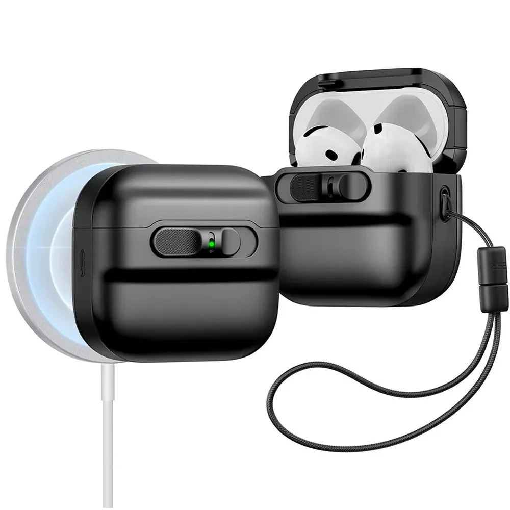 Custodia ESR Pulse per Apple AirPods 4, Nera - immagine 1
