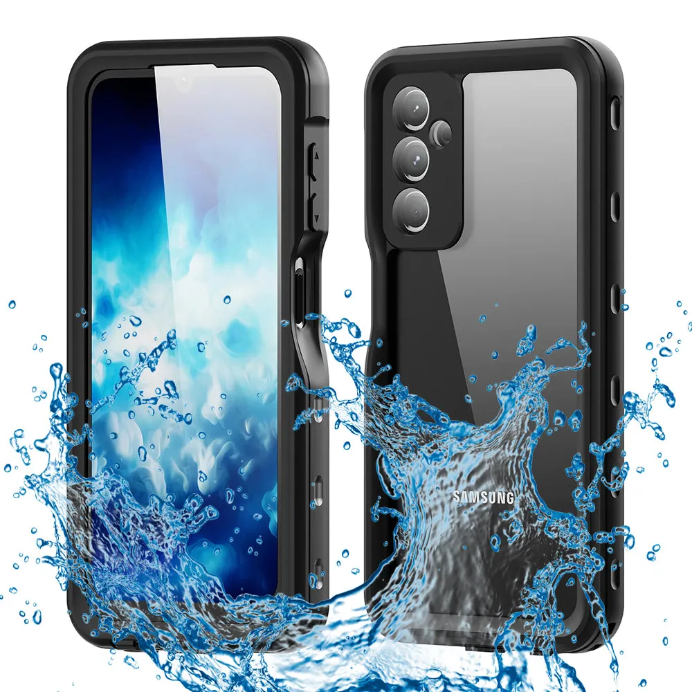 Custodia Waterproof per Samsung Galaxy A25 A256, ShellBox, Nera - immagine 1
