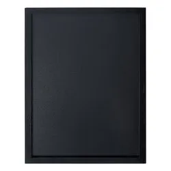 Lavagnetta cancellabile da parete (40x60cm) SECURIT Nero WBW BL 40 60 - immagine 1