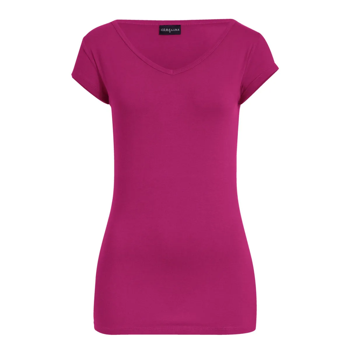 2x PULSIVA T shirt da cameriera Double-V; Taglia M; mora; 2 pz. / Pacco - immagine 1