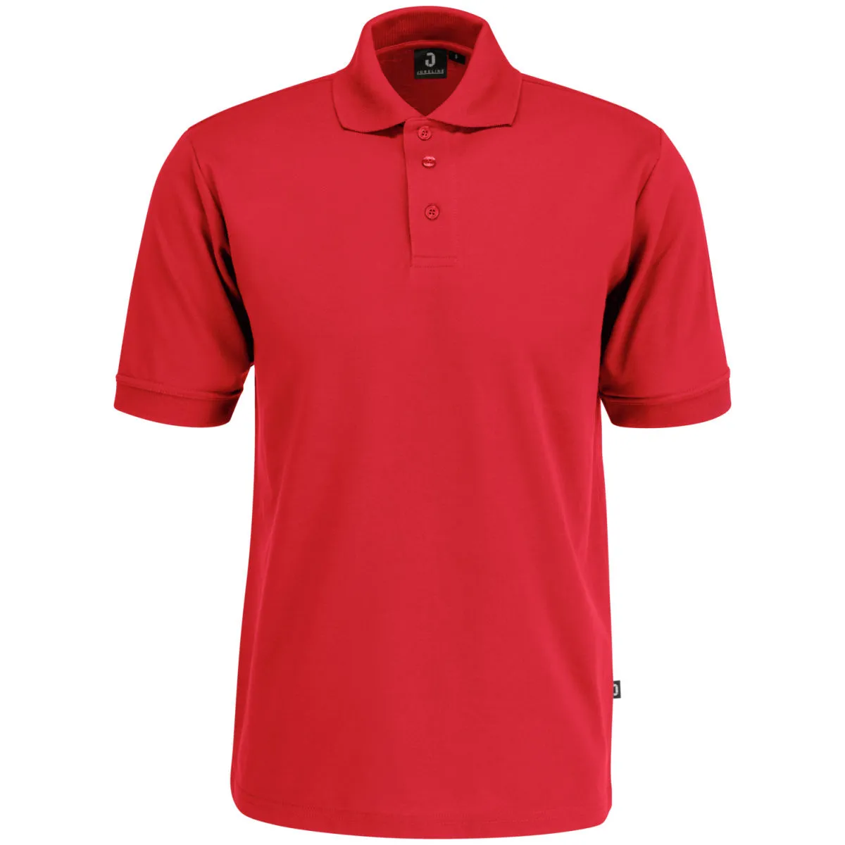 JOBELINE Polo da uomo Fly maniche corte; Taglia XL; rosso - immagine 1