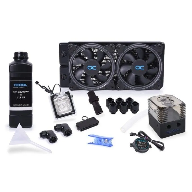 Refrigerazione Liquida Alphacool Core Wind ST30 240mm 2 Ventole ARGB - immagine 1