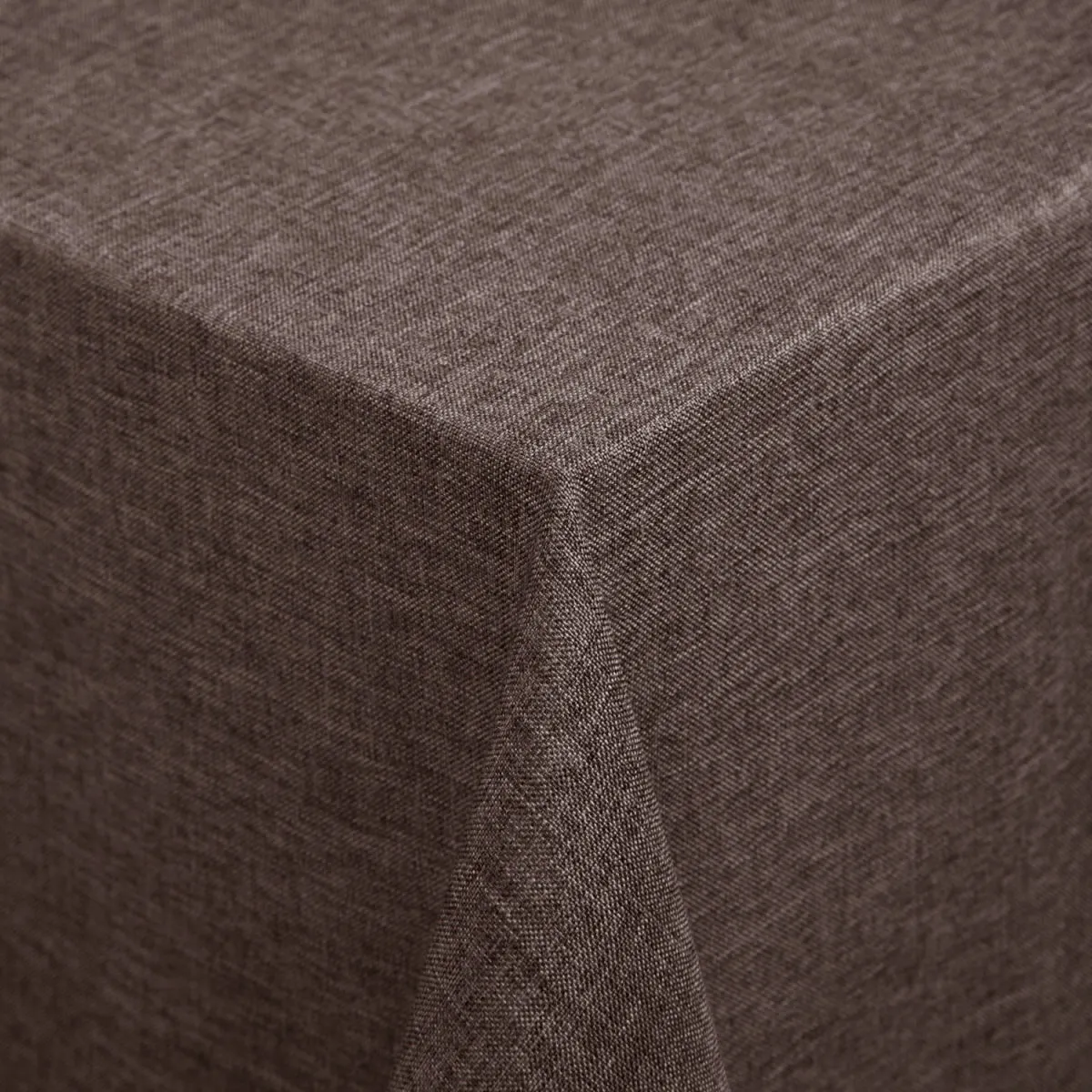 ERWIN M. Tovaglia Nova; 130x220 cm (LxL); marrone; rettangolare - immagine 1
